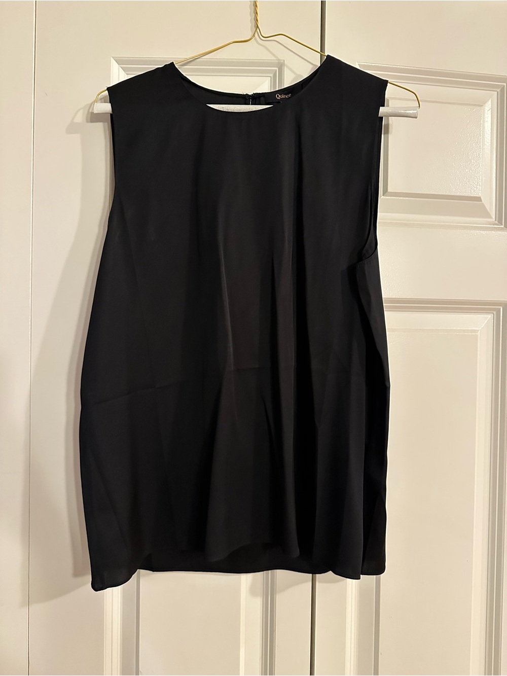 NWT Quince Washable Silk Stretch Tank - Picture 5 of 7